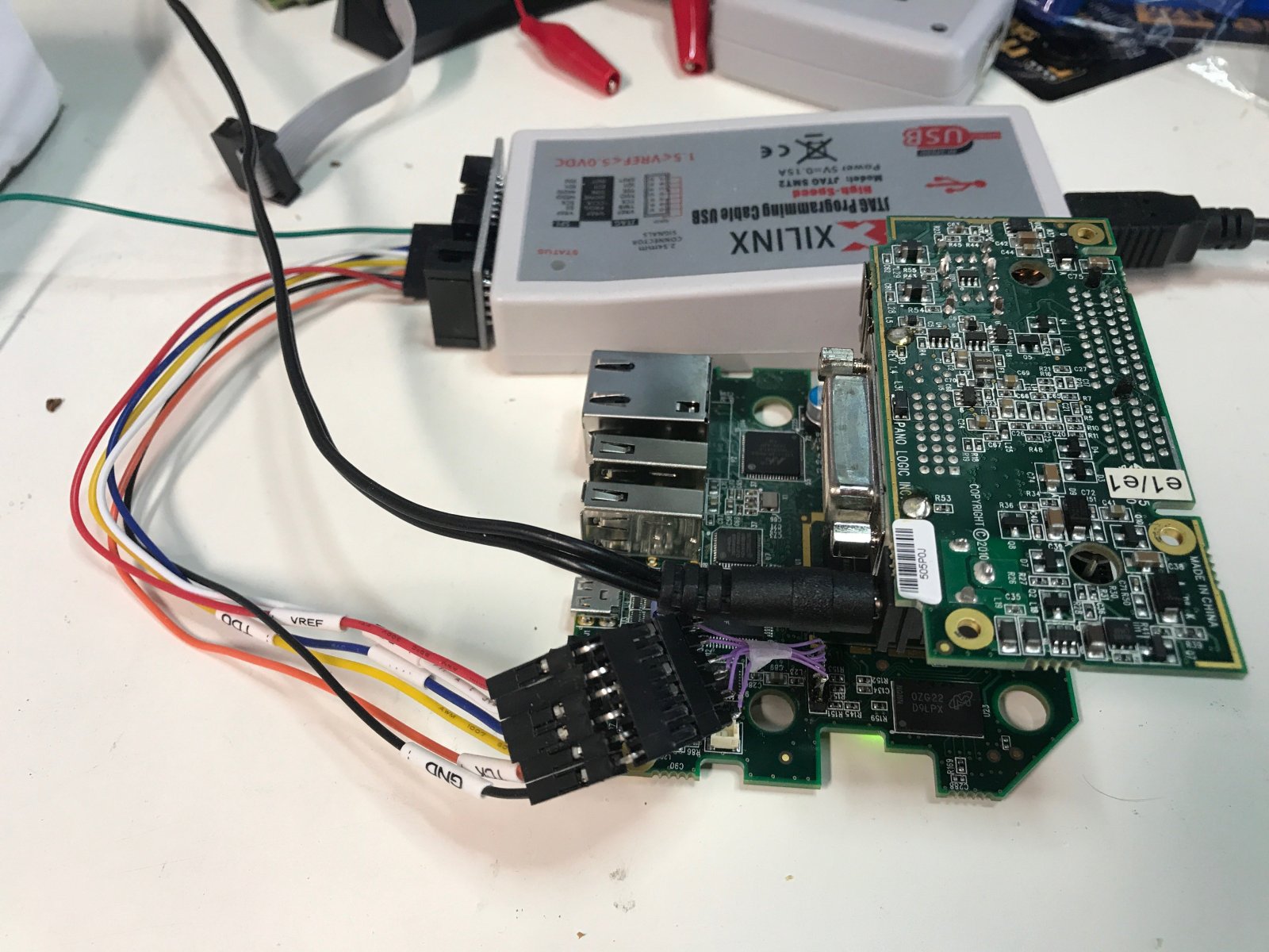 Pano Logic JTAG First Contact Electronics etc…